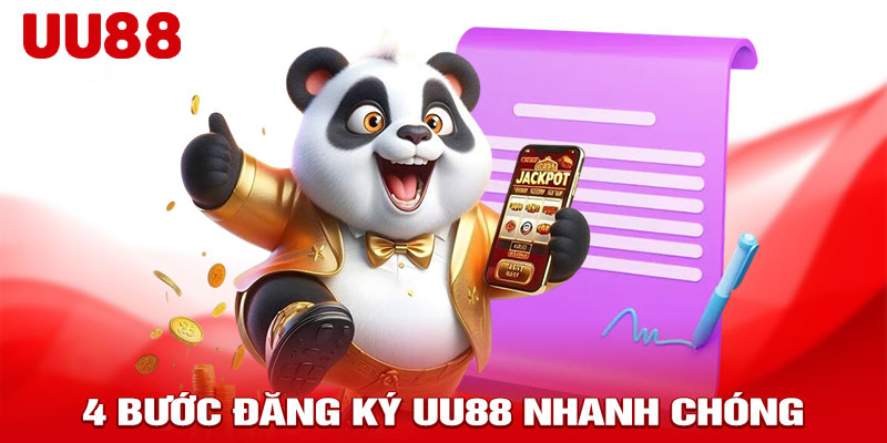 4 bước đăng ký UU88 nhanh chóng 